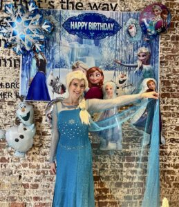 frozen party entertainer London