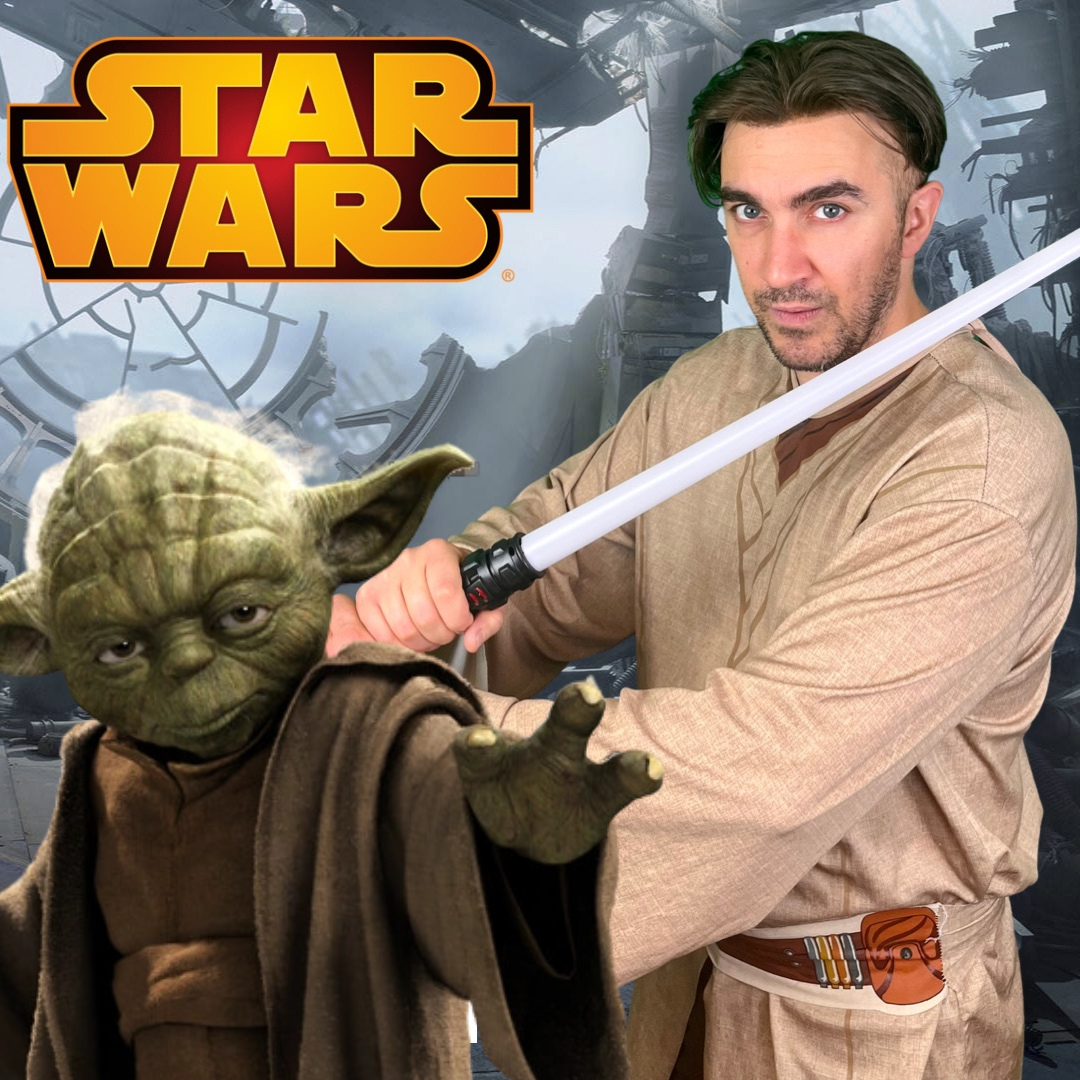 Star Wars Jedi Character For Birthday Parties - Party Princess Productions